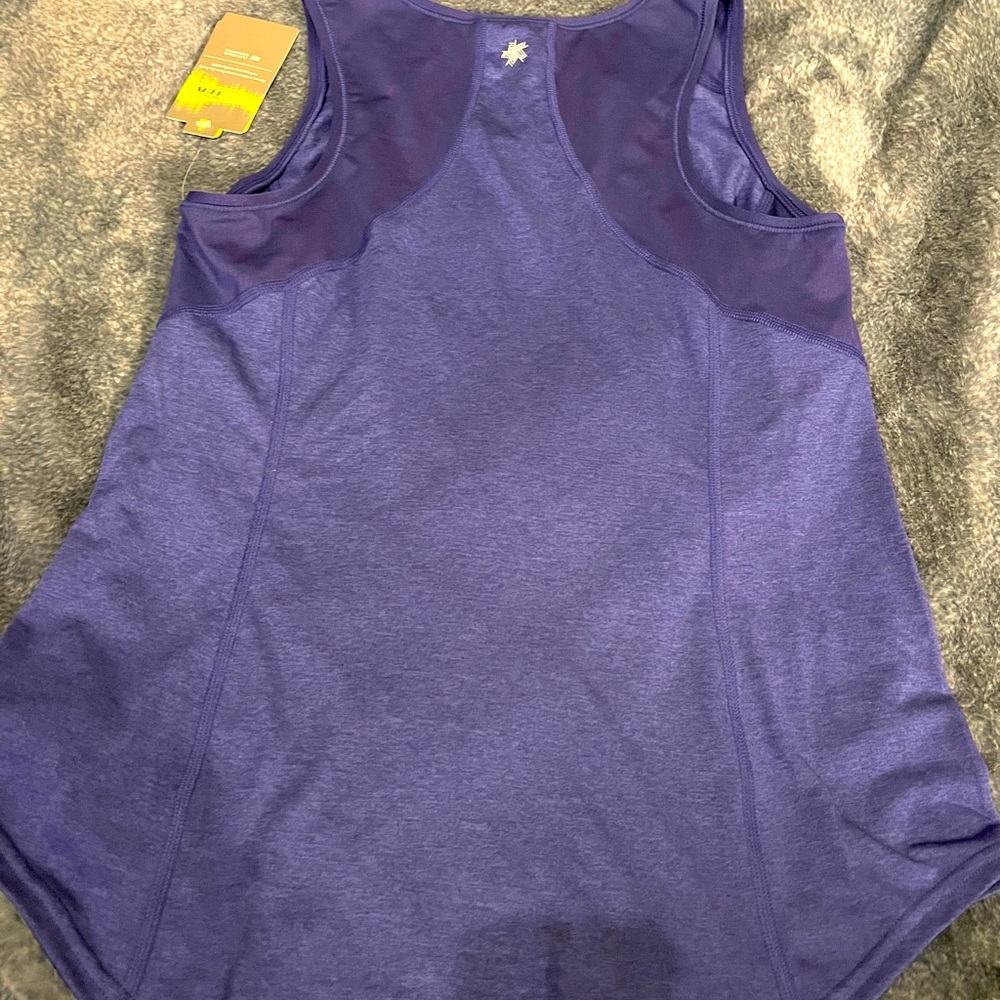 Brand new blue workout top